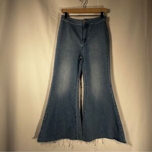 We The Free Retro Flare Blue Denim Size 29